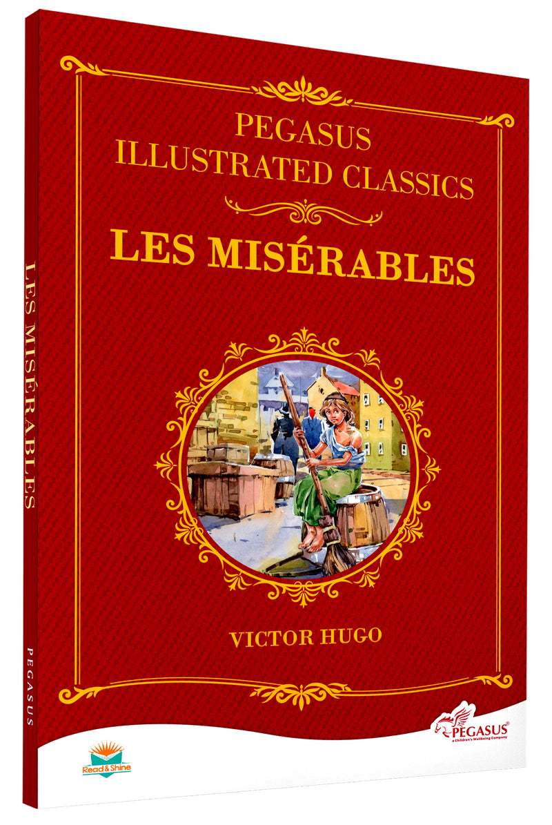 Les Miserables – Pegasus Illustrated Classics (Hardcover, Ages 8+)