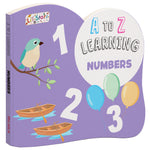 A to Z Learning Number Board Book for Kids – Number Picture Early Learning (Age 1+ Years)