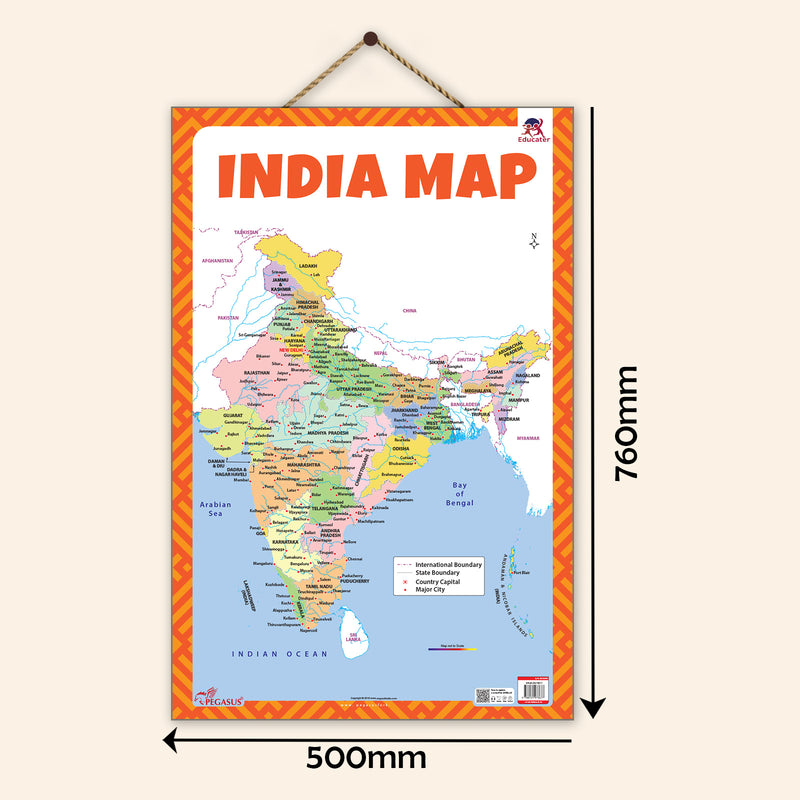 Geography Charts – Early Learning Wall Charts (Thick Lamination)