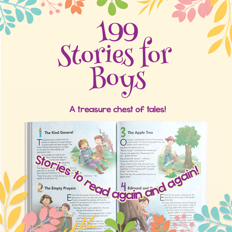 199 Stories for Boys | Adventure and Life Lesson Story Collection for Kids (Age 2+ Years)