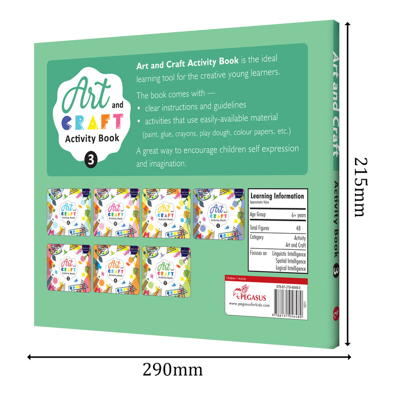 Art and Craft Activity Book - 3