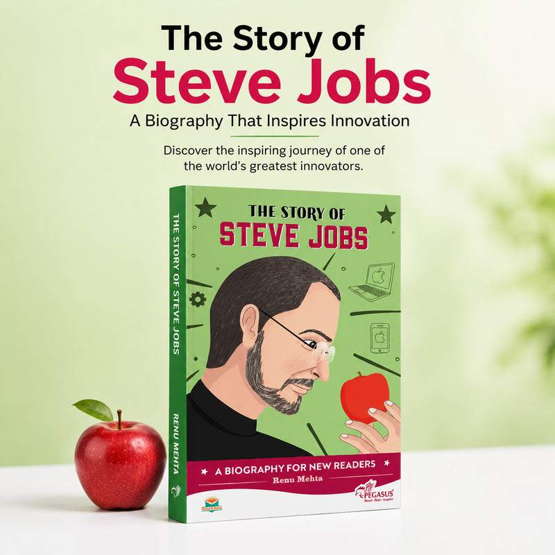 Steve Jobs-Biography Inspiring Stories Book for Kids