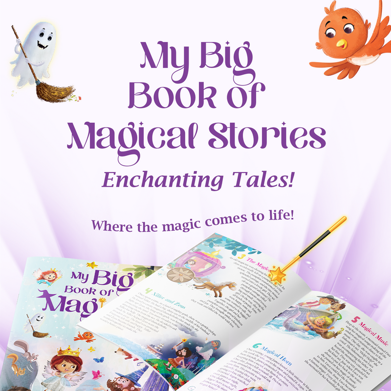 My Big Book of Magical Stories – Fairy Tales & Fantasy Story Collection (Age 3+ Years)