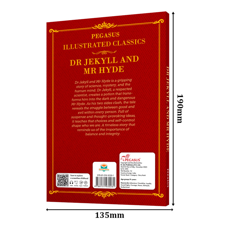 Dr. Jekyll & Mr. Hyde Stories Book for Kids