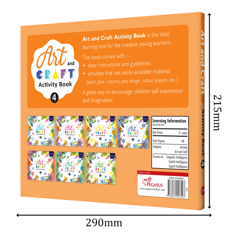 Art and Craft Activity Book - 4