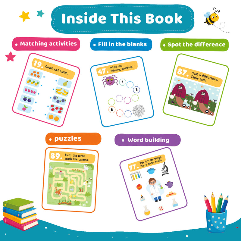 201 Ultimate Activity Book for 4+ Years Kids
