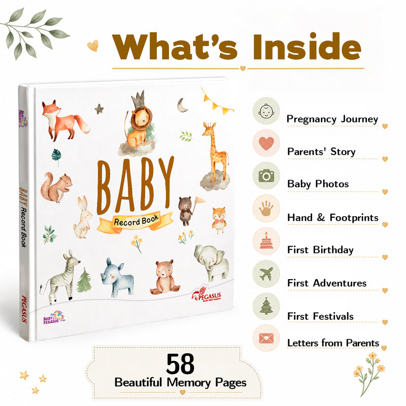 Baby Record Book – A Treasure Chest of First Memories