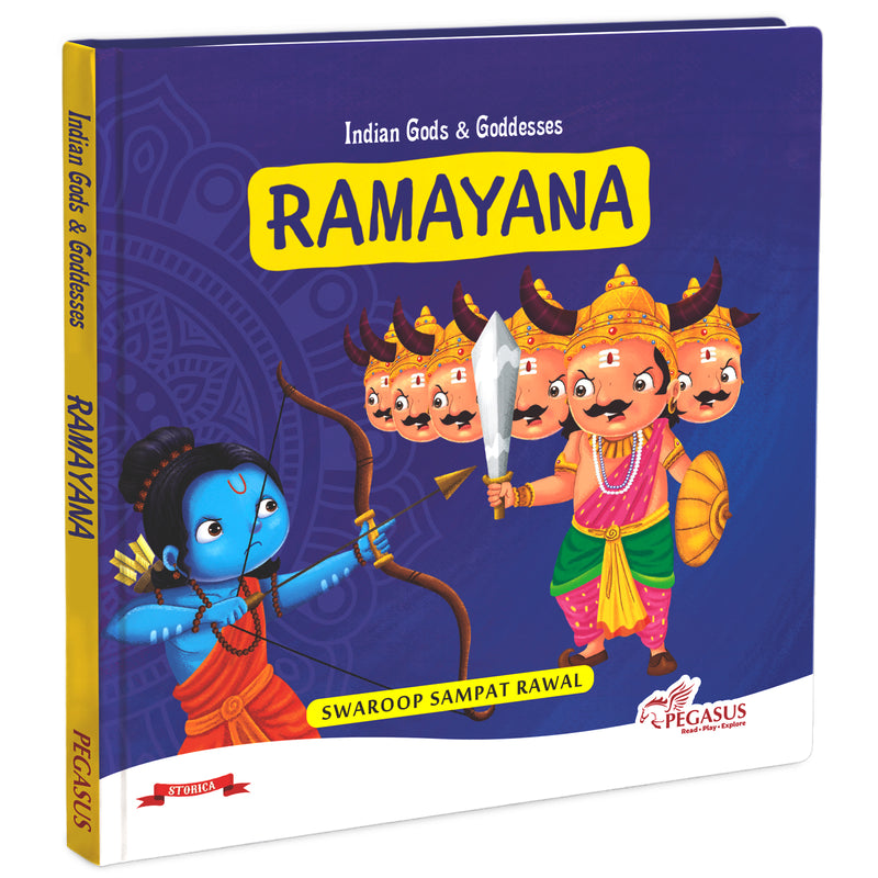 Ramayana – Indian Gods & Goddesses | Illustrated Story Book for Kids