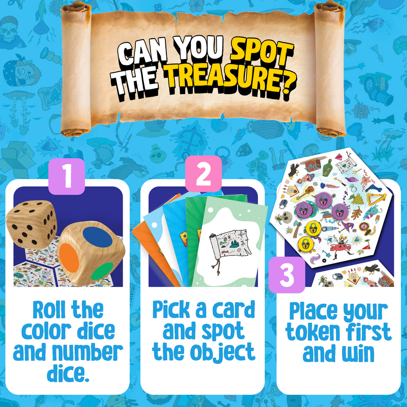 Picture Hunt – Board Game for Kids and Family (Age 6–99 Years) | Brain Game | 1–6 Players