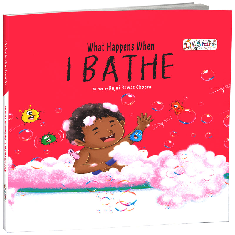 What Happens When I Bathe Book for Kids (Age 2+ Years) Healthy Habits Story Book | Early Learning Book for Boys and Girls.