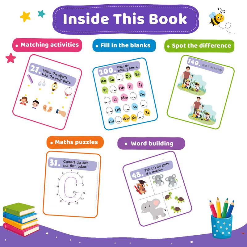 201 Ultimate Activity Book for 3+ Year Kids