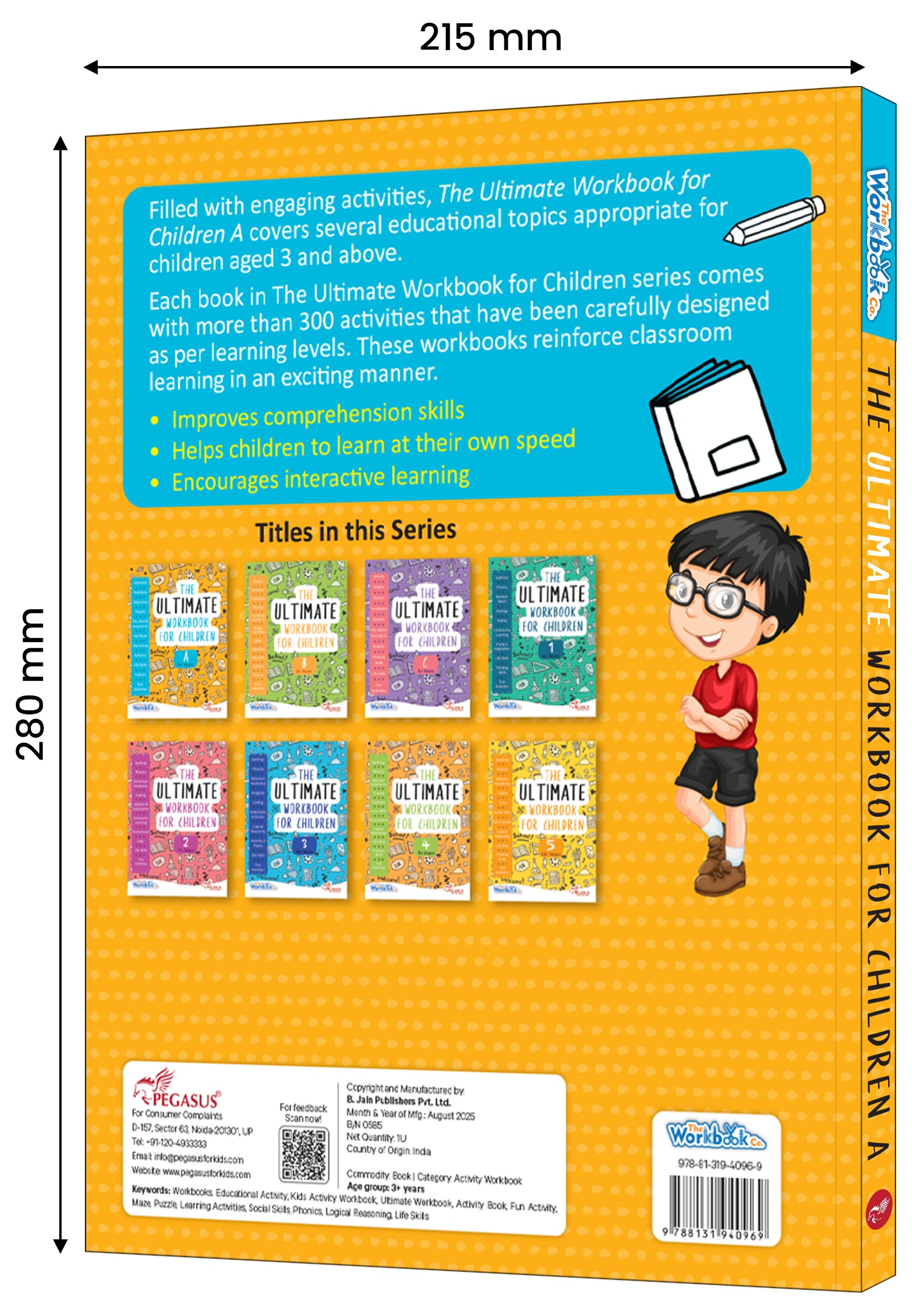 The Ultimate Workbook for Children: A – Early Learning & Educational B ...