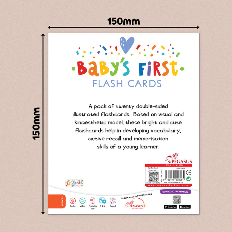 Baby’s First Flash Cards – First Objects | Early Learning & Mind Building Cards (3+ Months)