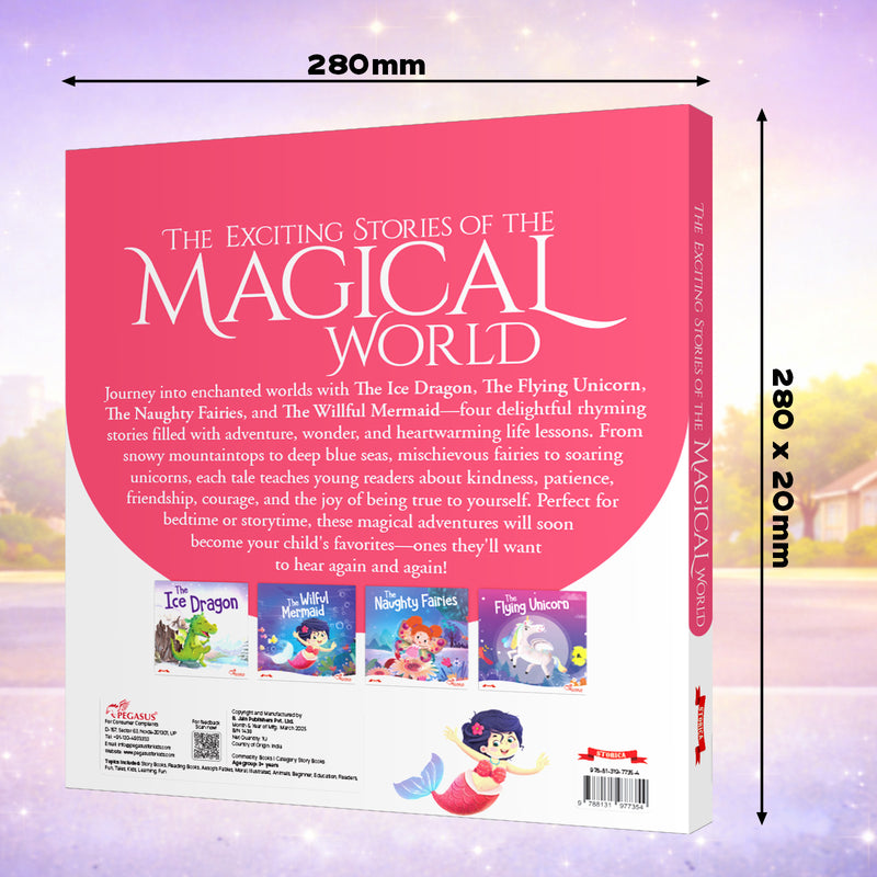 Magical World Story Books for Kids – Fairy Tales Bedtime Story & Early Reading Book (Ages 2+)