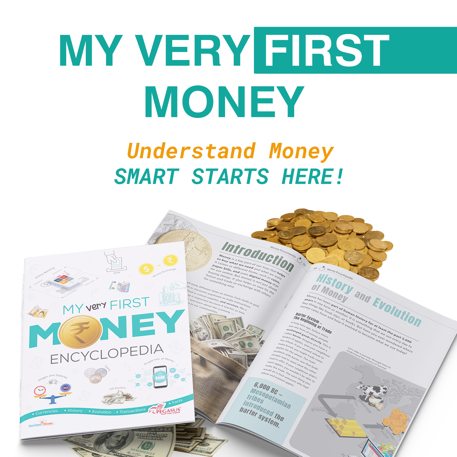 My Very First Money Encyclopedia for Kids | Guide to Money, Banking, C ...