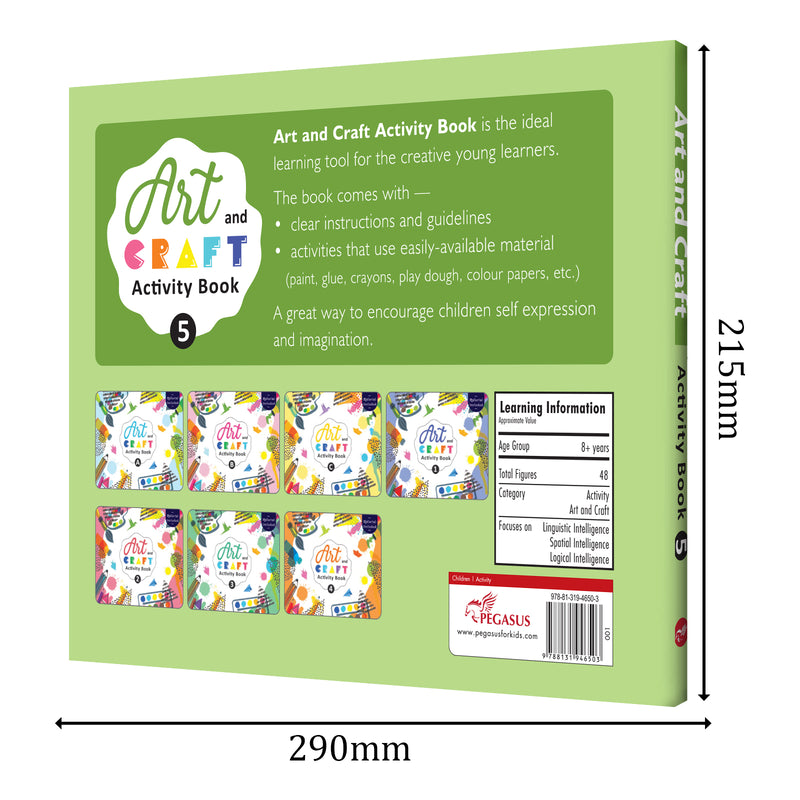 Art and Craft Activity Book - 5