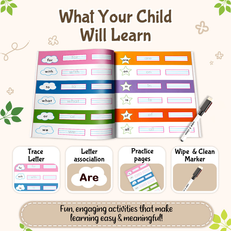 Sight Words - Wipe & Clean Workbook