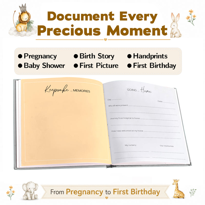 Baby Record Book – A Treasure Chest of First Memories