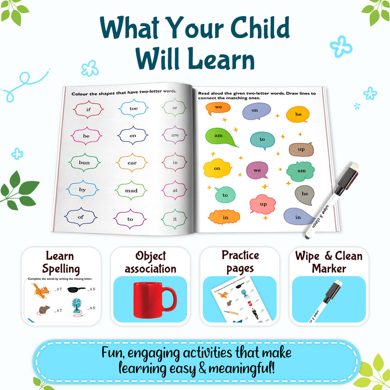 Words and Spellings - Wipe & Clean Workbook