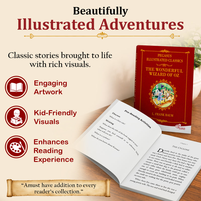 The Wonderful Wizard of Oz – Pegasus Illustrated Classics