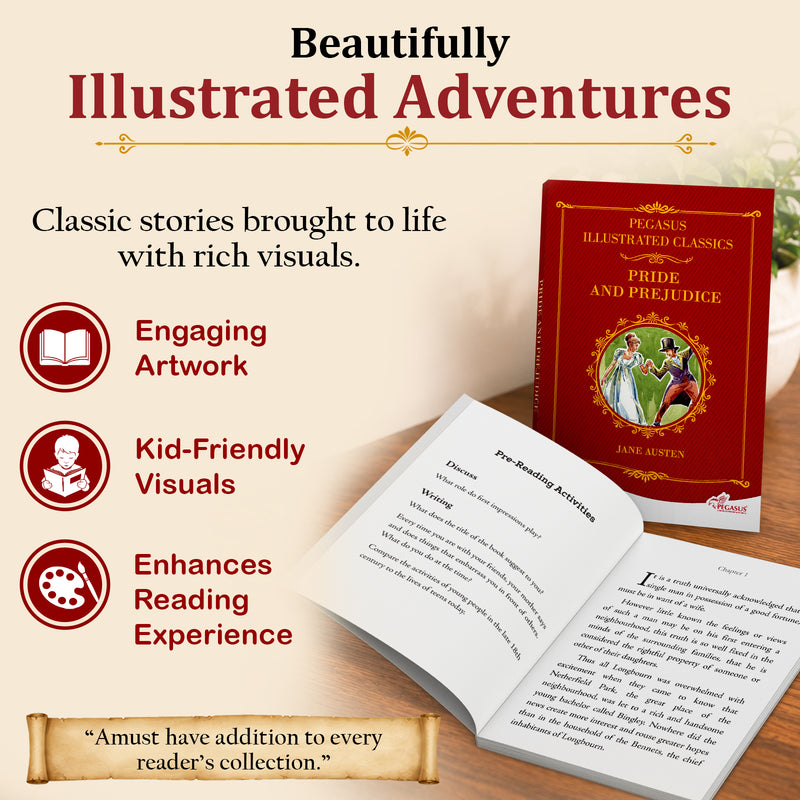 Pride & Prejudice - Pegasus Illustrated Classic
