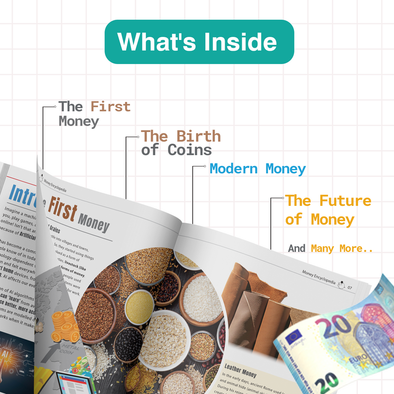My Very First Money Encyclopedia for Kids | Guide to Money, Banking, Currency, Saving & Spending Basics (Age 4+ Years)