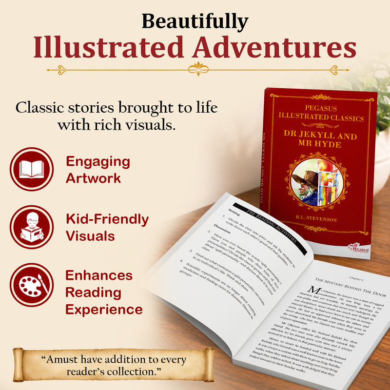 Dr. Jekyll & Mr. Hyde Stories Book for Kids