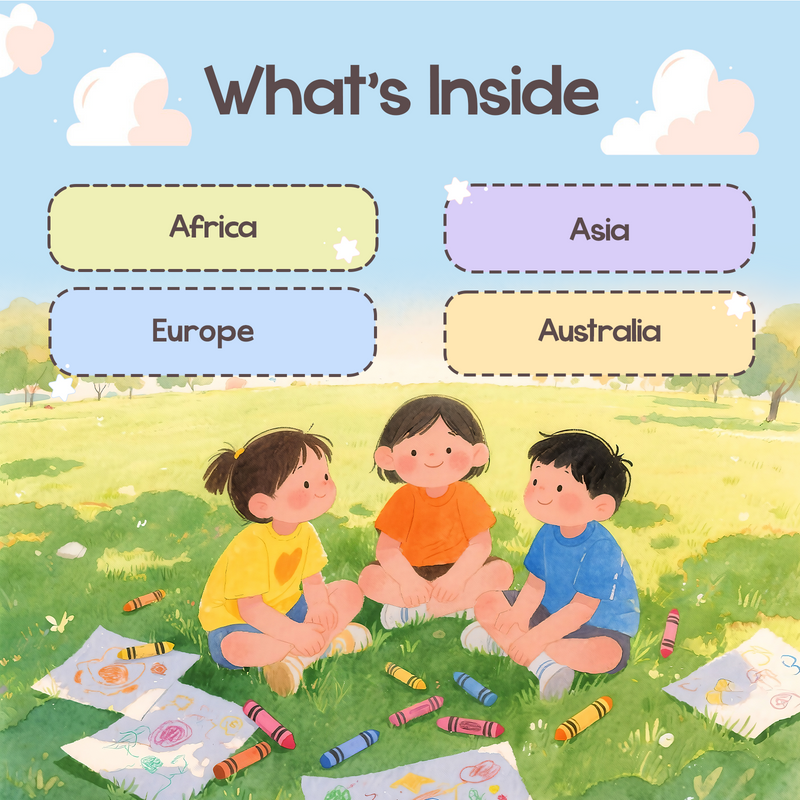 199 Stories from Around the World | Folk Tale Collection for Kids with Cultural Stories (Age 2+ Years)