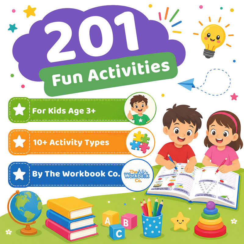 201 Ultimate Activity Book for 3+ Year Kids