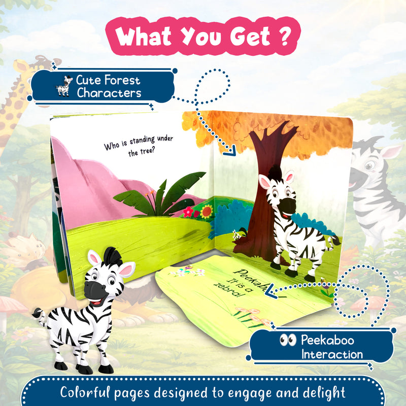 Peekaboo! Forest – Interactive Early Learning & Fun Animal Adventures Book for Toddlers (Ages 1+)