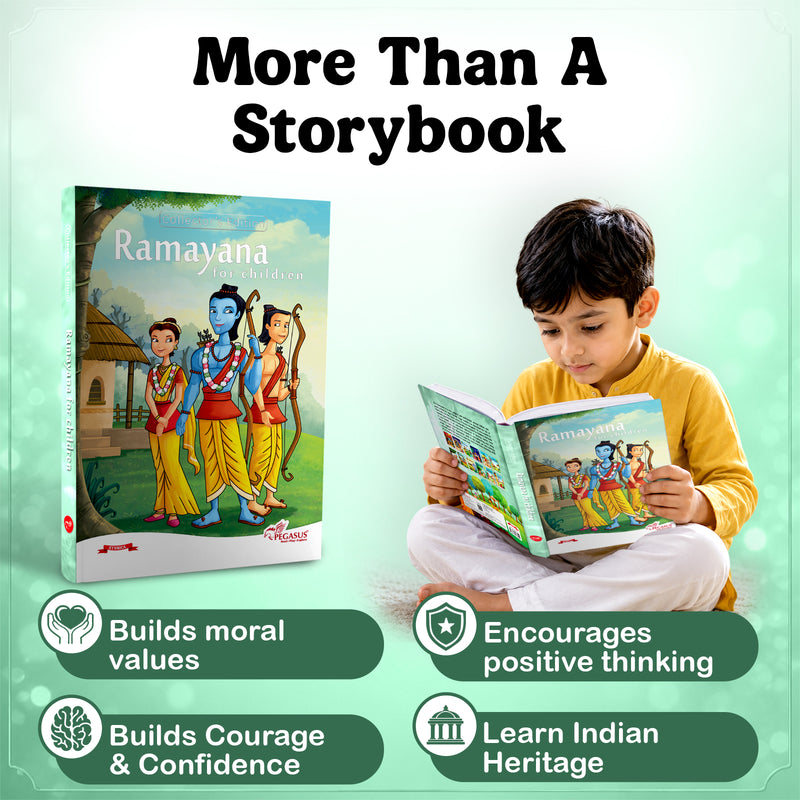 Ramayana Stories for Toddlers | Easy Moral Stories for Children (2–4 Years)