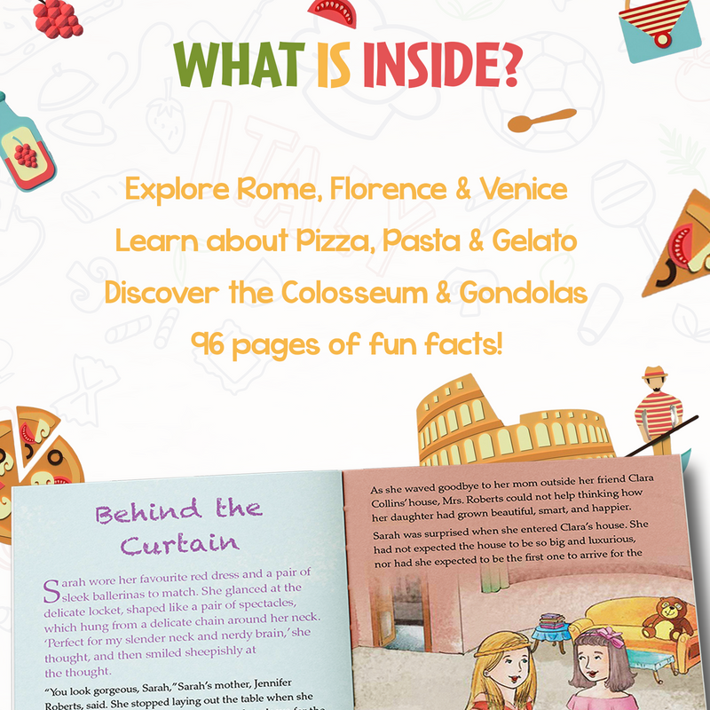 The Globetrotters: Made in Italy – Kids Travel Story Book on Italian Culture (Age 6+ Years)