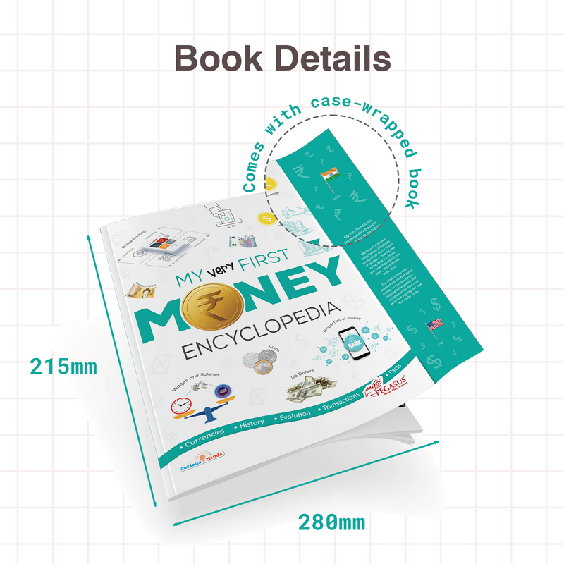 My Very First Money Encyclopedia for Kids | Guide to Money, Banking, Currency, Saving & Spending Basics (Age 4+ Years)