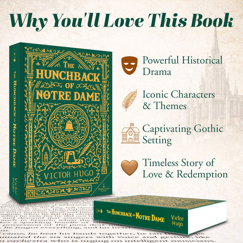 The Hunchback of Notre Dame – Complete & Unabridged Classic Novel by Victor Hugo | For Young Readers