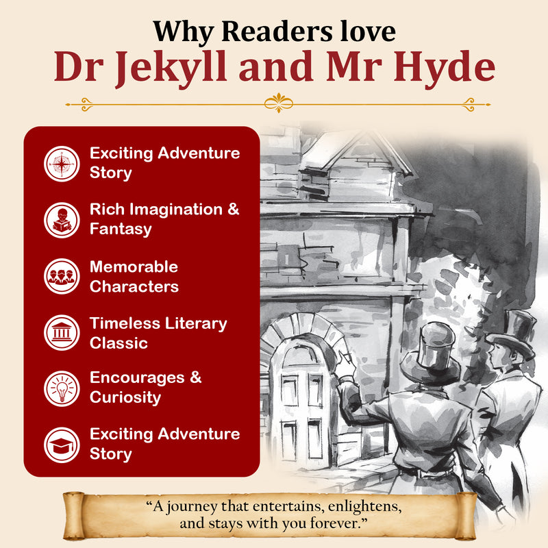 Dr. Jekyll & Mr. Hyde Stories Book for Kids