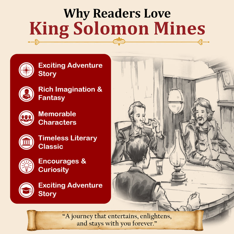 King Solomon’s Mines – Read & Shine | Pegasus Illustrated Classics