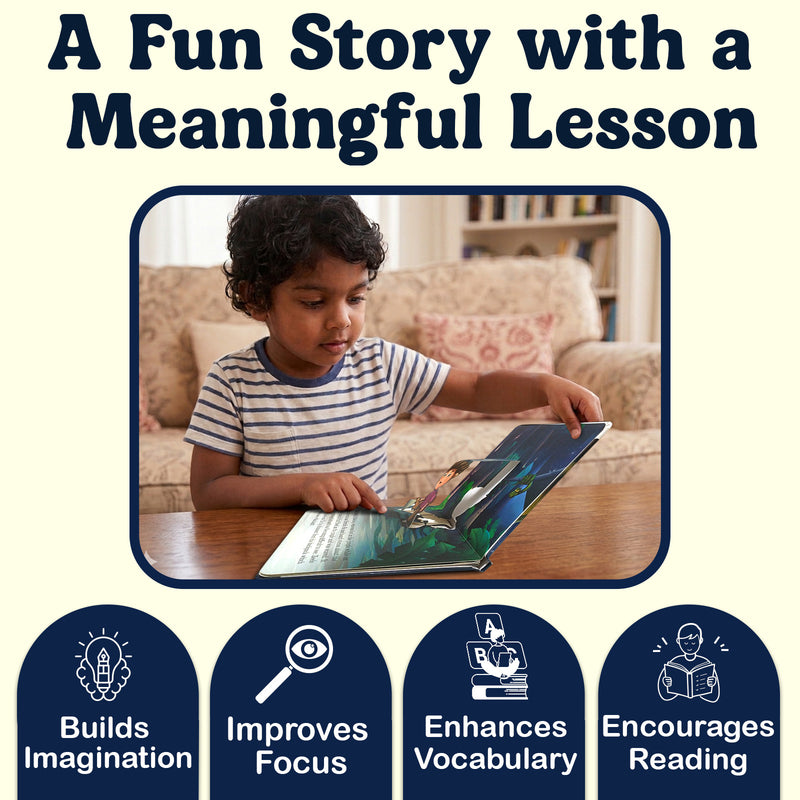 Velo, the Velociraptor – Pop-Up Book for Kids | Bedtime Story About Kindness & Adventure (Age 2+ Years)