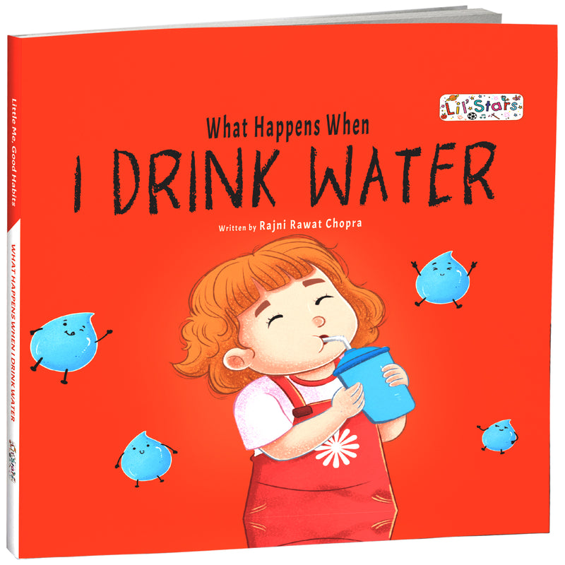 What Happens When I Drink Water Book for Kids (Age 2+ Years) Healthy Habits Story Book | Early Learning Book for Boys and Girls.