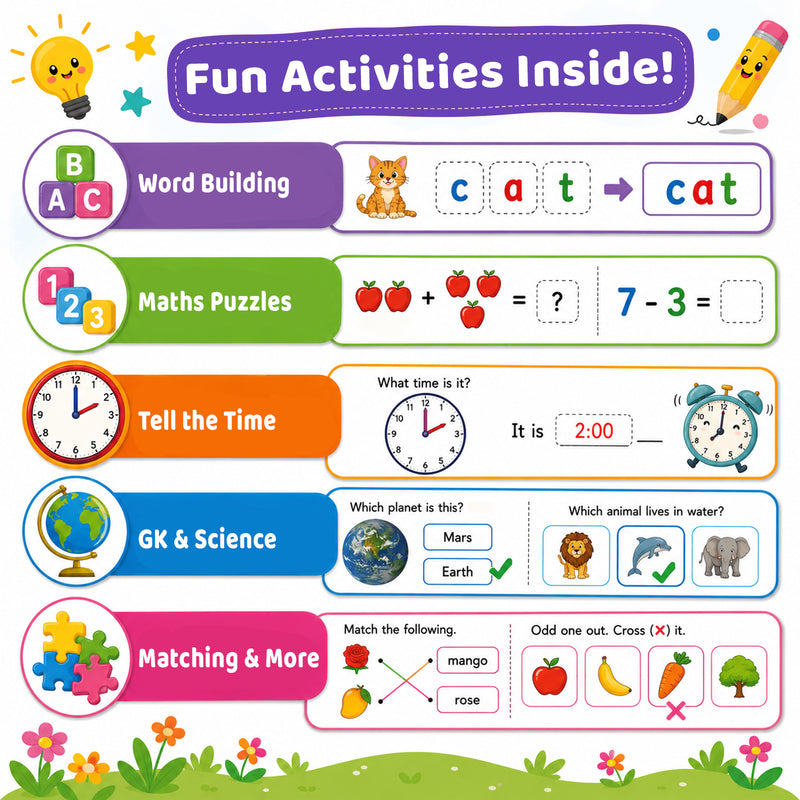 201 Ultimate Activity Book for 3+ Year Kids