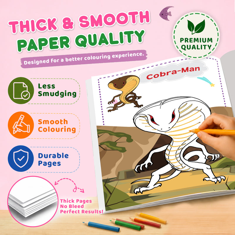 Super Jumbo Colouring Book (Magical Creature)