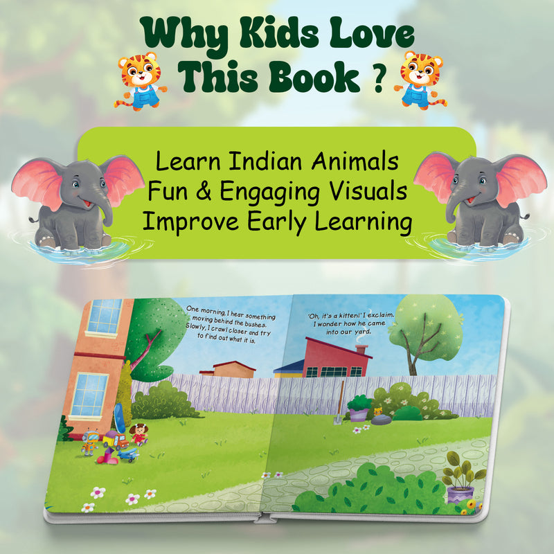 Amazing Wildlife of India – Early Learning Board Book for Kids (Age 3–6 Years) | Toddler Activity Books
