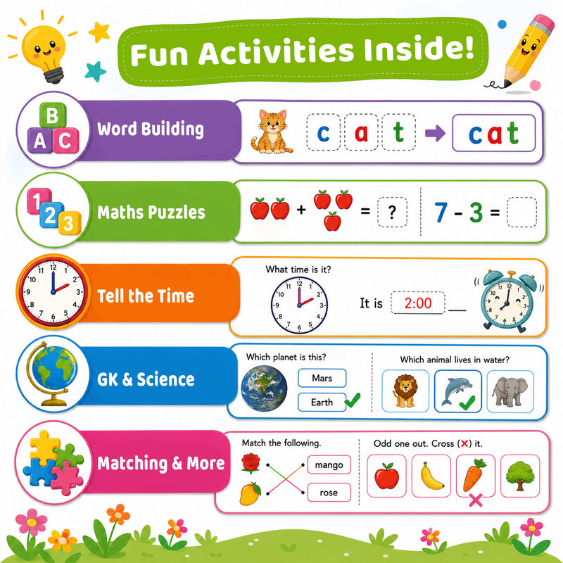 201 Ultimate Activity Book for 6+ Years Kids