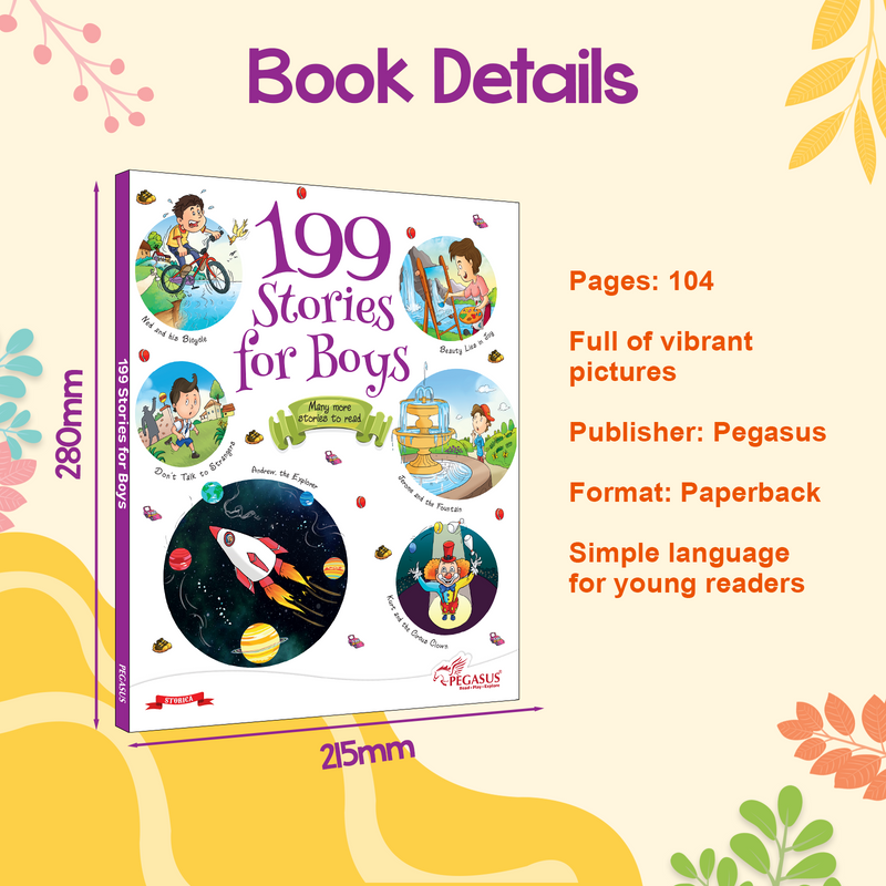 199 Stories for Boys | Adventure and Life Lesson Story Collection for Kids (Age 2+ Years)