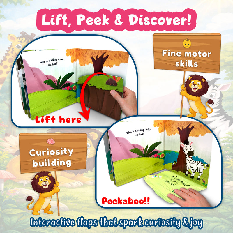 Peekaboo! Forest – Interactive Early Learning & Fun Animal Adventures Book for Toddlers (Ages 1+)
