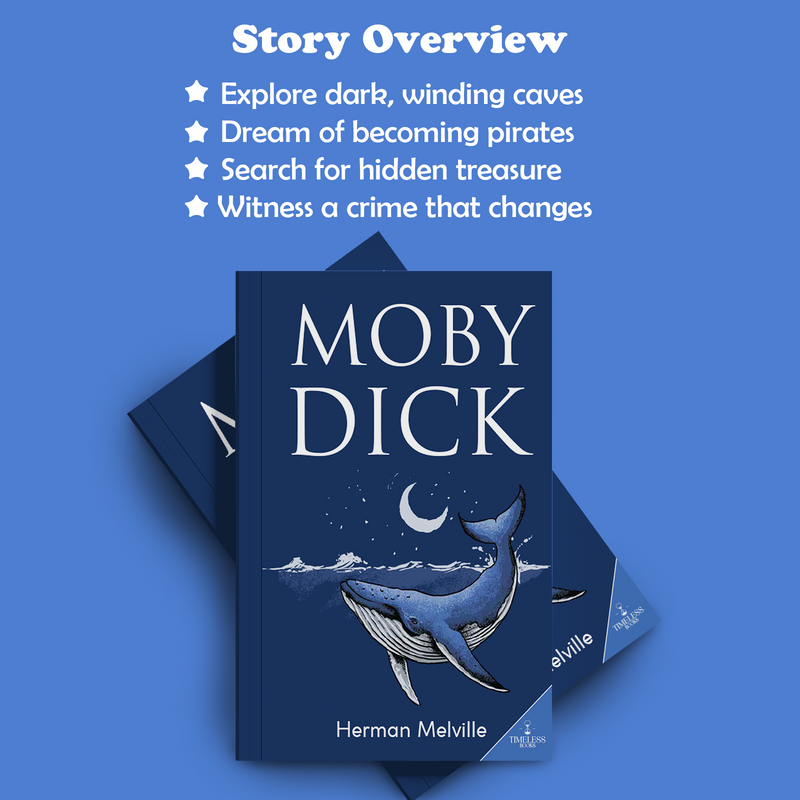 Moby Dick by Herman Melville – Classic English Literature Novel