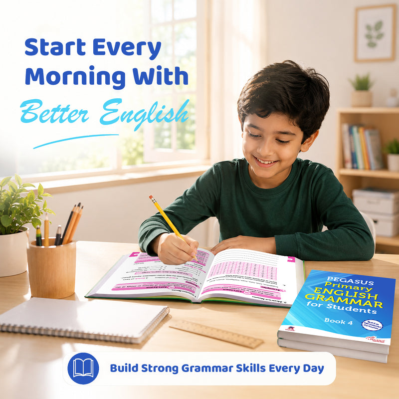 Pegasus Primary English Grammar for Student - Book 4