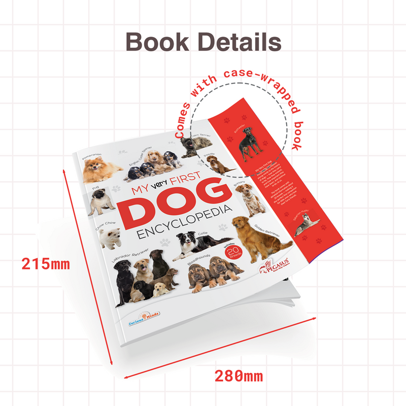 My Very First Dog Encyclopedia for Kids | Dog Breeds, Behaviour, Food Habits & Dog Care Basics (Age 4+ Years)