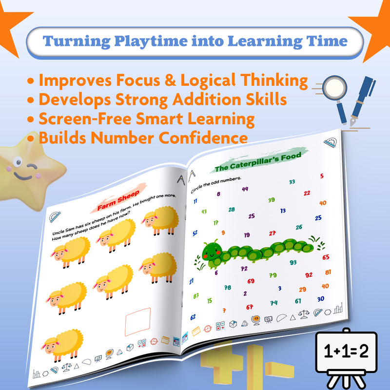 STEAM Wonders of Maths Workbook for Class 2 | Addition Activity Book with Fun Maths Exercises & Number Sense Practice (Age 6–8 Years)