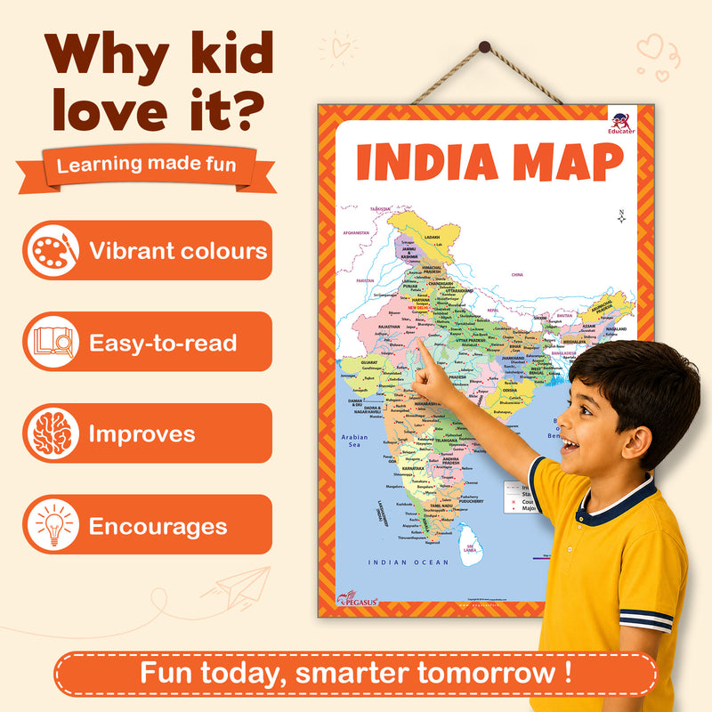 Geography Charts – Early Learning Wall Charts (Thick Lamination)