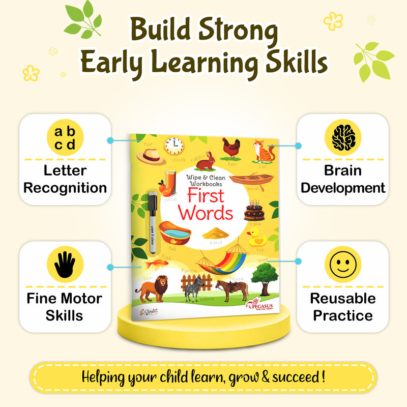 First Words - Wipe & Clean Workbook